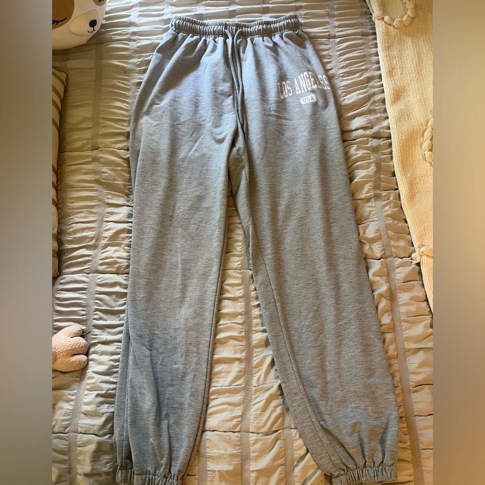 Gray Los Angeles Sweatpants